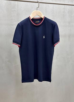 Футболка polo ralph lauren синяя