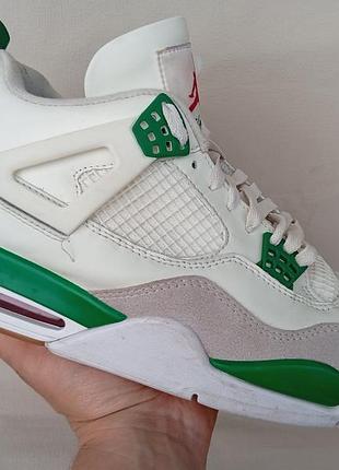 Оригинальные jordan 4 retro sb pine green - dr5415-103.