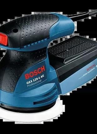 Шліфмашина ексцентрикова bosch gex 125-1 ae (в коробці)