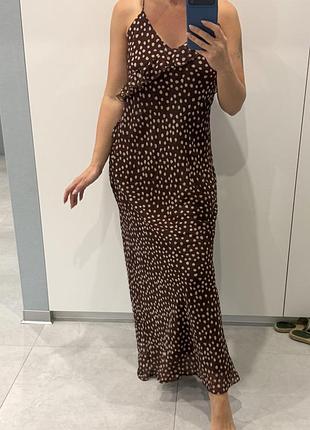 Сукня в горошок zara