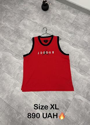 Майка jordan red