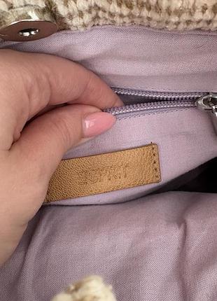Сумка esprit light beige 7