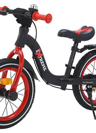 Велобег t-212524 14" extreme balance red tilly