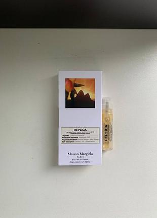 Maison margiela chasing sunsets
