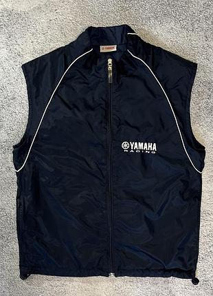 Yamaha racing чоловічий жилет безрукавка motogp вінтаж made in italy l