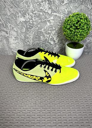 Nike elastico pro копы футзалки 45 размер футбольные салатовые