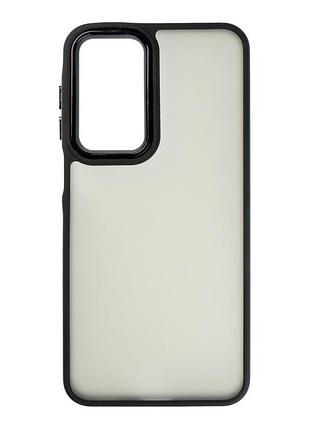 Чехол space ii цветной бампер matte для samsung galaxy a17 /a17 5g black