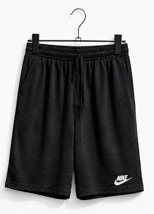 Шорты мужские nike / найк черные чоловічі шорти xxl br-sh