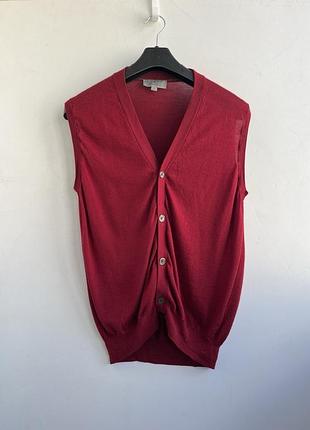 Кофта з коротким рукавом , жилетка canali