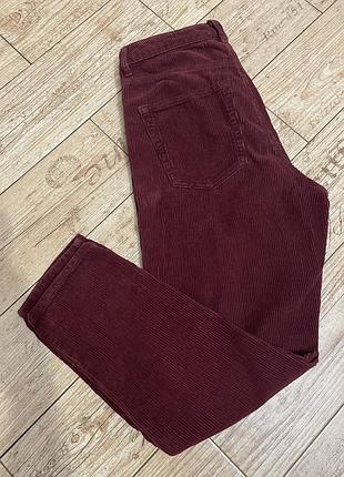 Вельветові штани top shop, w30, l30