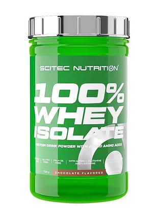 Ізолят протеїну scitec nutrition 100% whey protein isolate 700 г pistachio | для росту м'язів