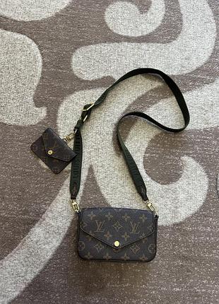 Сумка louis vuitton шкіряна