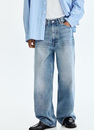 Джинси h&m baggy