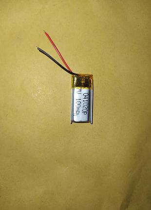 Аккумулятор литий-полимерный 100 mah 3.7v 041020p срочно