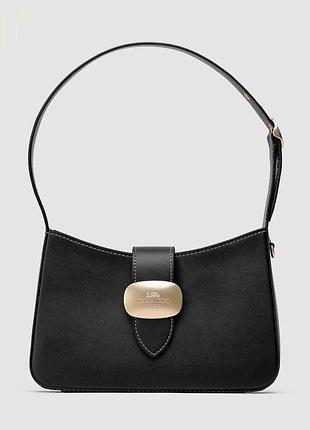 Сумка coach eliza shoulder bag in black