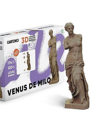 3d пазл картонний конструктор cartonic venus венера 174 деталі