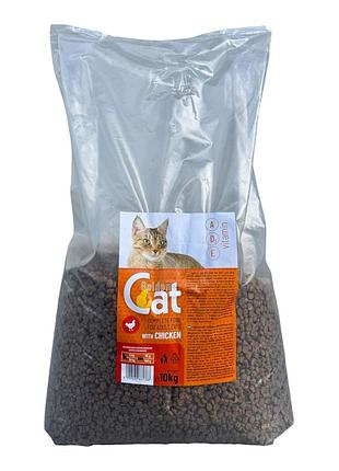 Сухой корм для котов golden cat с курицей, 10 кг