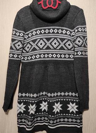 Тепла жіноча кофта светр, джемпер пуловер р. 46-48\м\16 ezgi туреччина