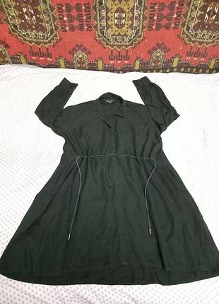 Женское платье туника, over size, лиоцелл 100%, french connection, оригинал, р. s-l