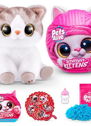 Интерактивный игровой набор-сюрприз pets alive s1 – орайливые коршенята 9541 (в ассорт.) zuru pets & robo alive