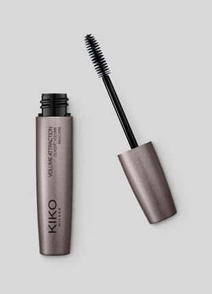 Туш для очей kiko milano volume attraction