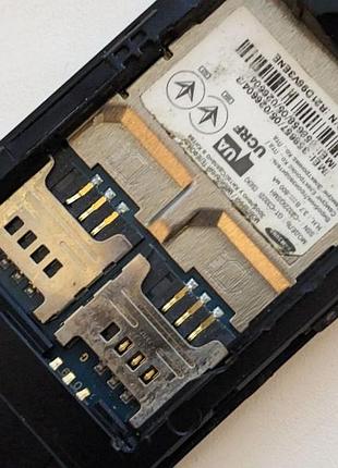 Телефон samsung c3322 бу робоча 1 sim 3