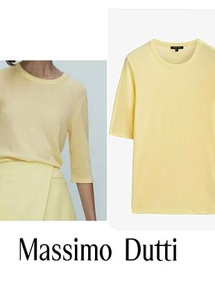 Легкий вовняний топ massimo dutti
