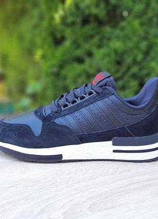 Кроссовки мужские adidas zx 500 black черные размер 43/28см 45