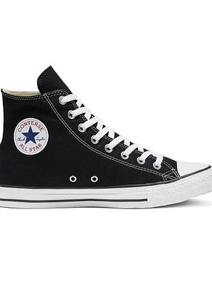 Кеди жіночі високі чорні converse all star high 37