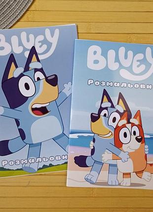 Раскраска блуи bluey а5 набор 2 шт (28905)
