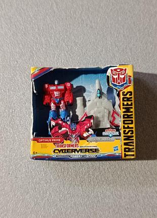 Трансформер оптимус прайм, микро фигурка , мини брендз ,hasbro 2