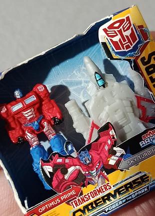 Трансформер оптимус прайм, микро фигурка , мини брендз ,hasbro 5