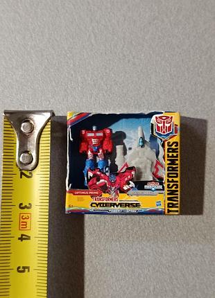 Трансформер оптимізований прайм, мікрофігурка, міні брендз,hasbro