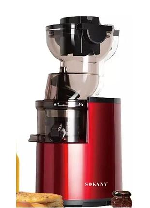 Шнековая соковыжималка sokany sk-01003 овощерезка