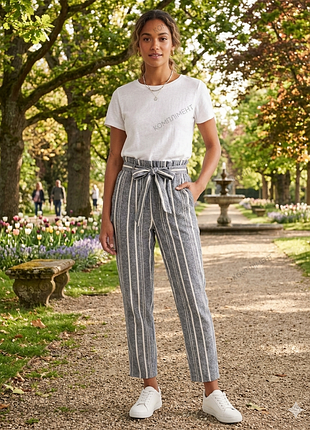 ✨ стильные брюки карго с карманами vero moda с этикеткой  👖