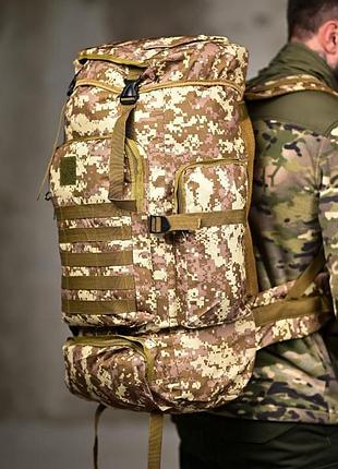 Тактичний рюкзак 70l coyote