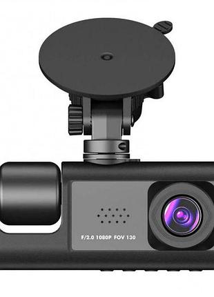 Відеореєстратор 3 камери full hd 1080 traffic recorde and z37