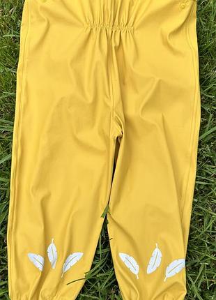 Грязепруфи frugi 98p, напівкомбінезон дощовик