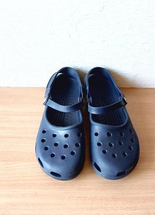 Чудові мокасини сліпони крокси crocs w8/38р. устілка 24,5 см.