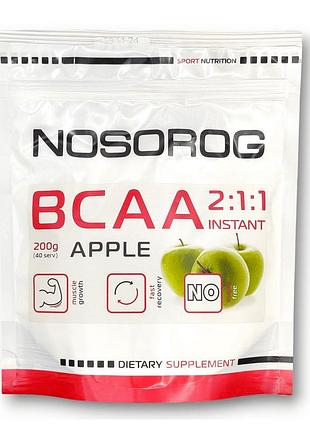 Bcaa nosorog bcaa 2:1:1 instant 200 г pineapple | амінокислоти для відновлення