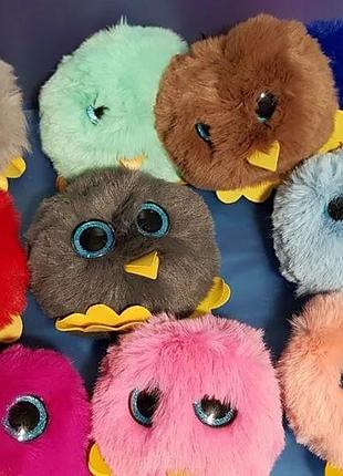 Брелок хутряний у вигляді совеня