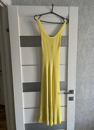Трикотажна сукня massimo dutti
