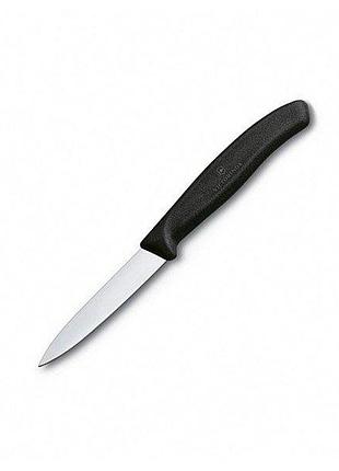 Нож для очистки victorinox swissclassic vx67603, 190 мм, черный