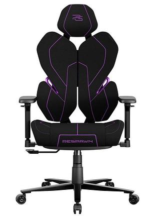 Эргономичное игровое кресло proove gaming respawn black/purple