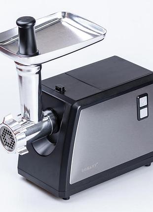 Электрическая сверхмощная мясорубка sokany sk-089 профессиональная 3500вт