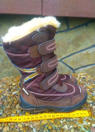 Дитячі зимові чоботи водонепроникні tex.1 фото