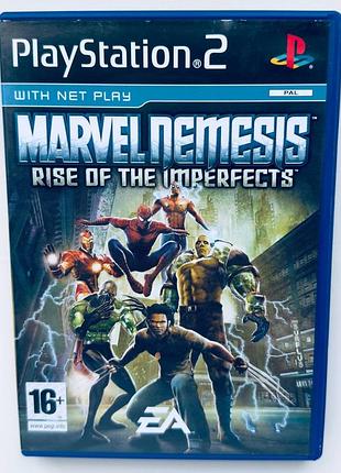 Marvel nemesis rise of the imperfects, б/у, английская версия - диск для playstation 2