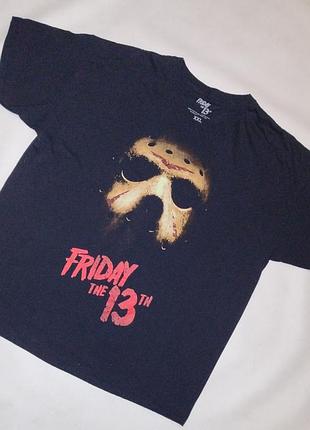 Чорная футболка мерч пятниця 13-е / friday's 13-th