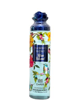 Спрей для тела emper flower's secret blue island 250 мл.