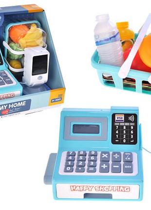Кассовый аппарат на батарейках в коробке 3285b р.29,5x18,5x20см yg toys